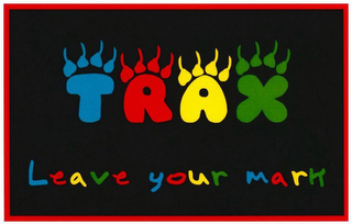 TRAX LEAVE YOUR MARK logo