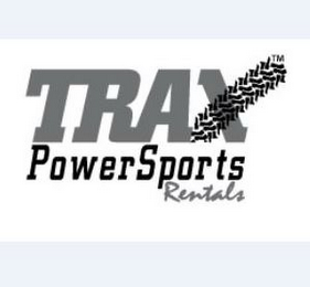 TRAX POWERSPORTS RENTALS logo