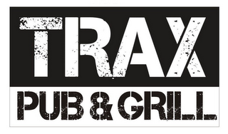 TRAX PUB & GRILL logo
