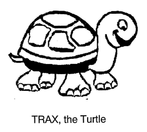 TRAX, THE TURTLE logo