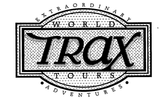 TRAX WORLD TOURS EXTRAORDINARY ADVENTURES logo