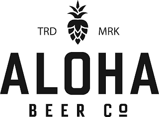 TRD MRK ALOHA BEER CO logo