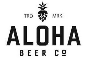 TRD MRK ALOHA BEER CO logo