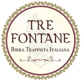 TRE FONTANE BIRRA TRAPPISTA ITALIANA logo