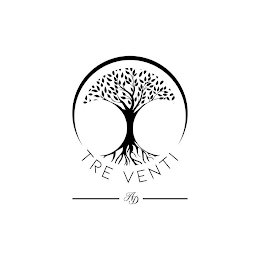 TRE VENTI AD logo