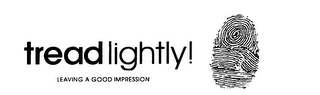 TREAD LIGHTLY! LEAVING A GOOD IMPRESSION logo