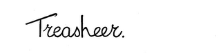 TREASHEER. logo