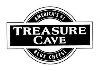 TREASURE CAVE AMERICA'S #1 BLUE CHEESE logo