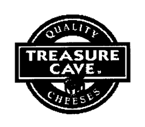 TREASURE CAVE QUALITY CHEESES logo