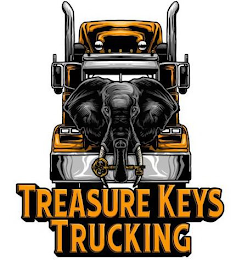 TREASURE KEYS TRUCKING logo