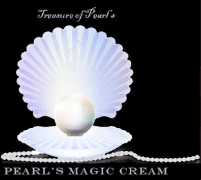 TREASURE OF PEARL'S AND PEARL'S MAGIC CREAM logo