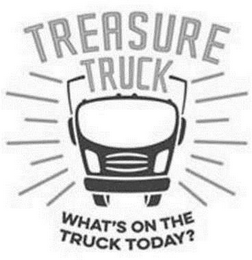 TREASURE TRUCK WHAT'S ON THE TRUCK TODAY? logo