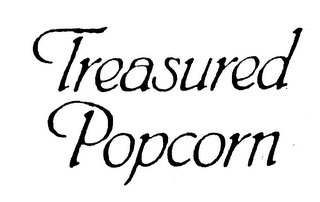 TREASURED POPCORN logo