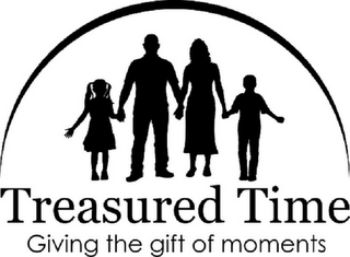 TREASURED TIME GIVING THE GIFT OF MOMENTS logo