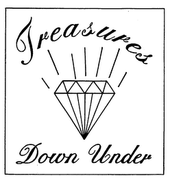 TREASURES DOWN UNDER logo