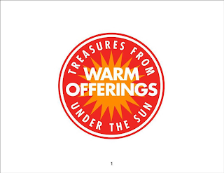 TREASURES FROM UNDER THE SUN WARM OFFERINGS logo
