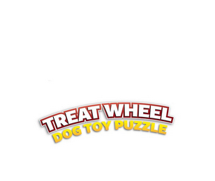 TREAT WHEEL DOG TOY PUZZLE logo