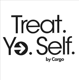 TREAT. YO. SELF. BY CARGO logo