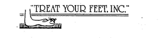 "TREAT YOUR FEET, INC." logo