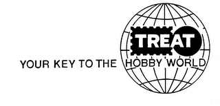 TREAT YOUR KEY TO THE HOBBY WORLD logo