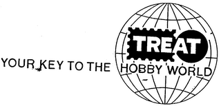 TREAT YOUR KEY TO THE HOBBY WORLD logo