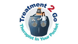 TREATMENT 2 GO THERAPIST IN YOUR POCKET logo