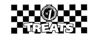 TREATS #1 TASTE FRESHNESS QUALITY logo