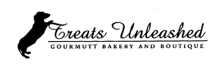 TREATS UNLEASHED GOURMUTT BAKERY AND BOUTIQUE logo