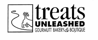 TREATS UNLEASHED GOURMUTT BAKERY & BOUTIQUE logo