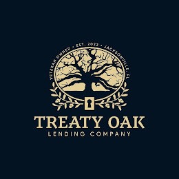TREATY OAK LENDING COMPANY VETERAN OWNED · EST. 2022 · JACKSONVILLE, FL logo