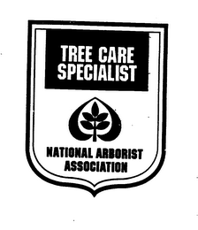TREE CARE SPECIALIST NATIONAL ARBORIST ASSOCIATION logo