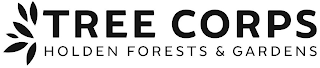 TREE CORPS HOLDEN FORESTS & GARDENS logo