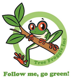 TREE FROGGIE INC - FOLLOW ME, GO GREEN! logo