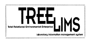 TREE LIMS TOTAL RELATIONAL ENVIRONMENTAL ENTERPRISE LABORATORY INFORMATION MANAGEMENT SYSTEM logo