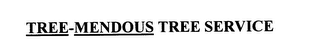 TREE-MENDOUS TREE SERVICE logo