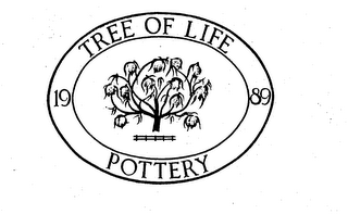 TREE OF LIFE POTTERY 1989 logo