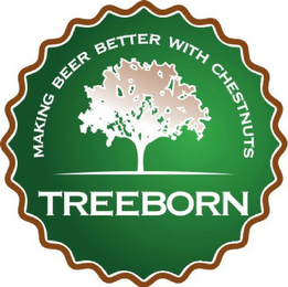 TREEBORN MAKING BEER BETTER WITH CHESTNUTS logo
