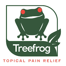 TREEFROG TOPICAL PAIN RELIEF logo