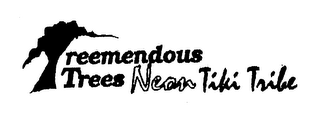 TREEMENDOUS TREES NEON TIKI TRIBE logo