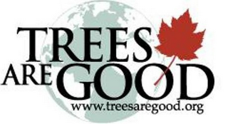 TREES ARE GOOD WWW.TREESAREGOOD.ORG logo