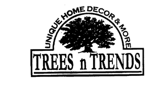 TREES N TRENDS UNIQUE HOME DECOR & MORE logo