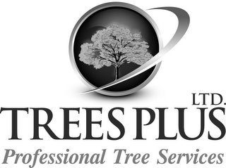 TREES PLUS LTD. PROFESSIONAL TREE SERVICES logo