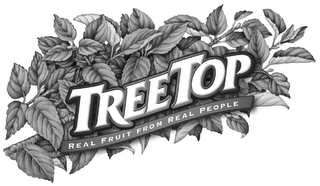 TREETOP REAL FRUIT FROM REAL PEOPLE logo