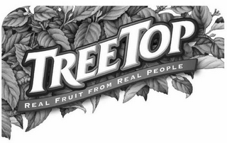 TREETOP REAL FRUIT FROM REAL PEOPLE logo