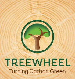 TREEWHEEL TURNING CARBON GREEN logo