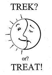 TREK? OR? TREAT! logo
