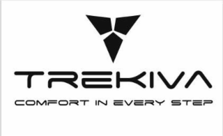 TREKIVA COMFORT IN EVERY STEP logo