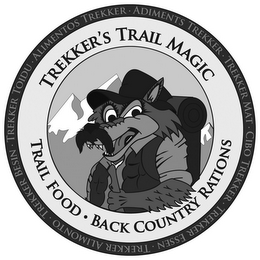 TREKKER'S TRAIL MAGIC TRAIL FOOD · BACKCOUNTRY RATIONS logo