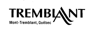 TREMBLANT MONT-TREMBLANT, QUEBEC logo