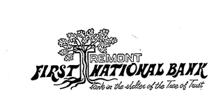 TREMONT FIRST NATIONAL BANK BANK IN THE SHELTER OF THE TREE OF TRUST logo
